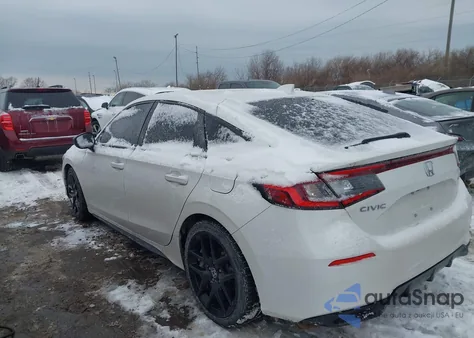 2025 Honda Civic Sport from USA, damaged, VIN 19XFL2H80SE008326